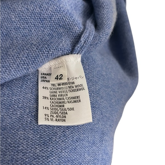 ESCADA Wool Cashmere Silk Blend Cardigan Sweater Set - Picture 7 of 16